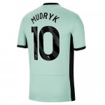 Günstige Fußballtrikots Chelsea Mudryk 10 3rd trikot 2023-24 Kurzarm